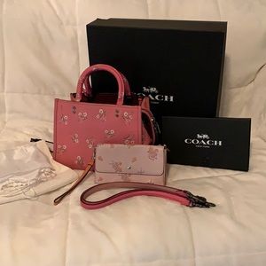 Coach 1941 rogue purse w/wallet